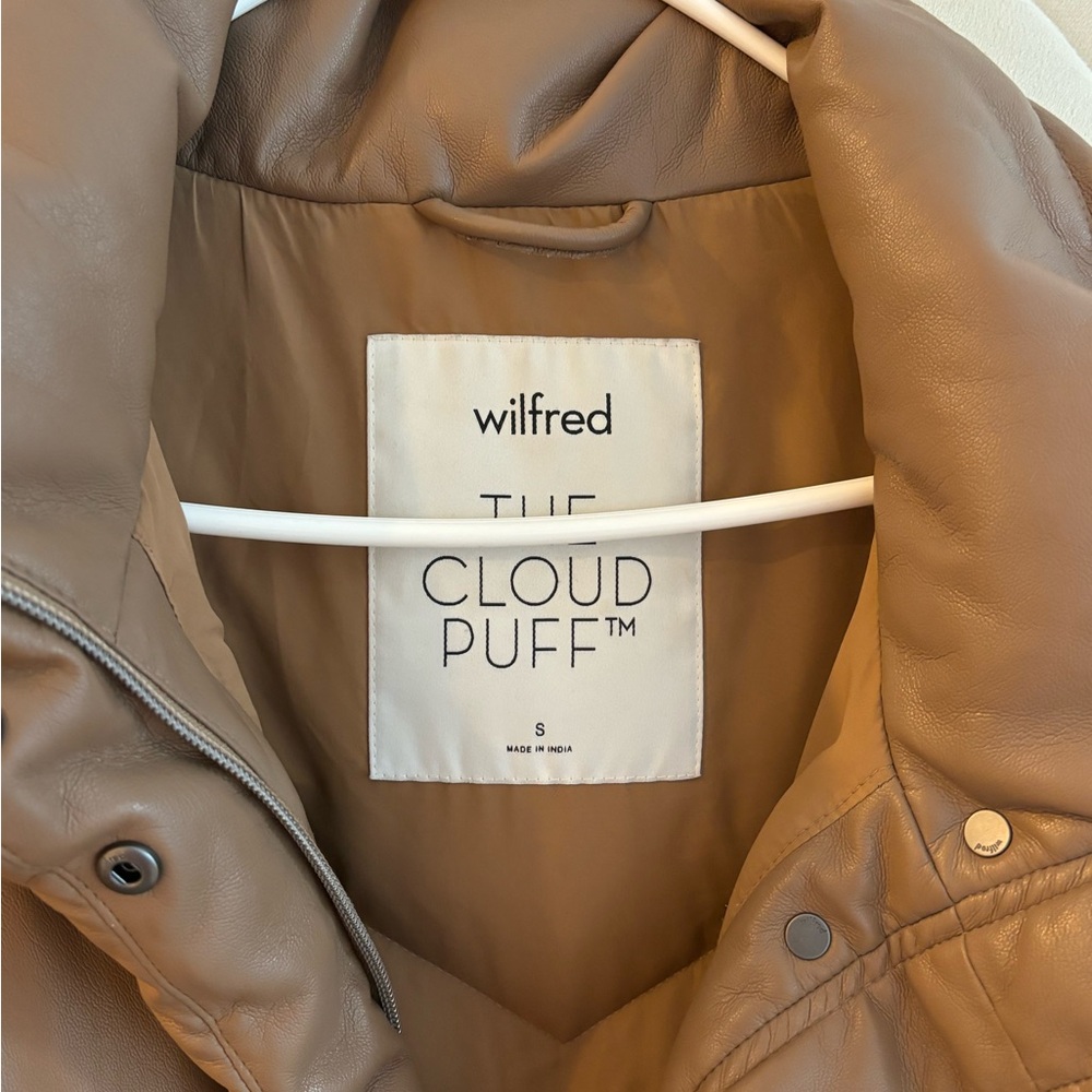 Aritzia Wilfred Cloud Pull Leather Jacket - image 4